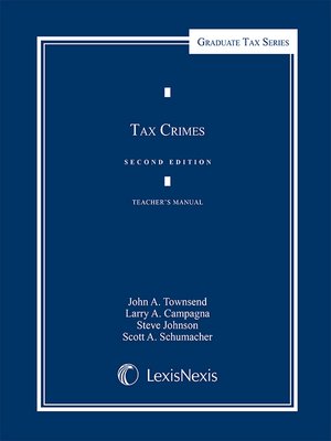 cover image of Tax Crimes